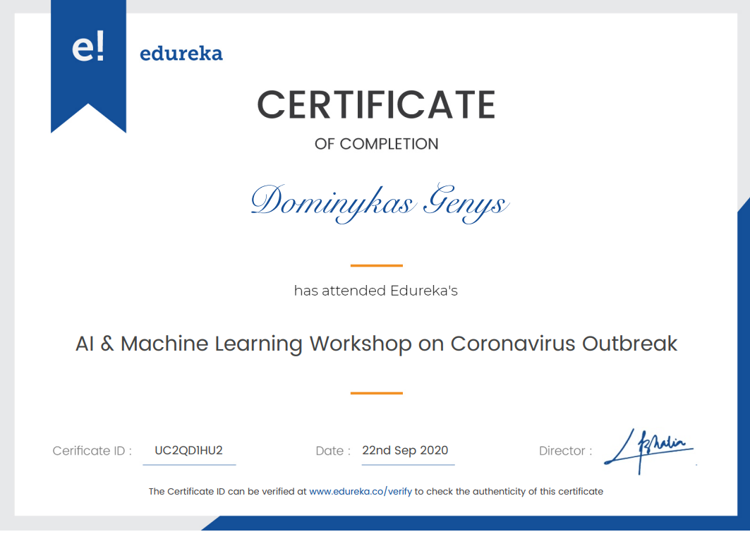 AI machine learning coronavirus outbreak workshop