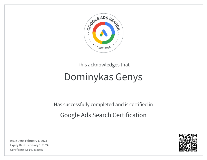 google ads diplomas