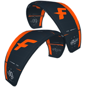 Naudotas aitvaras BANDIT XVI 8 kvadratų ONYX/FLAME