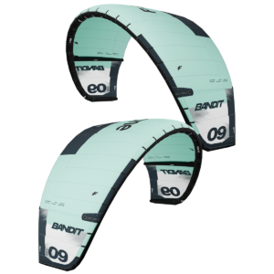 Naudotas aitvaras 10 BANDIT 17 TEC Jėgos aitvaras BLACK/MINT